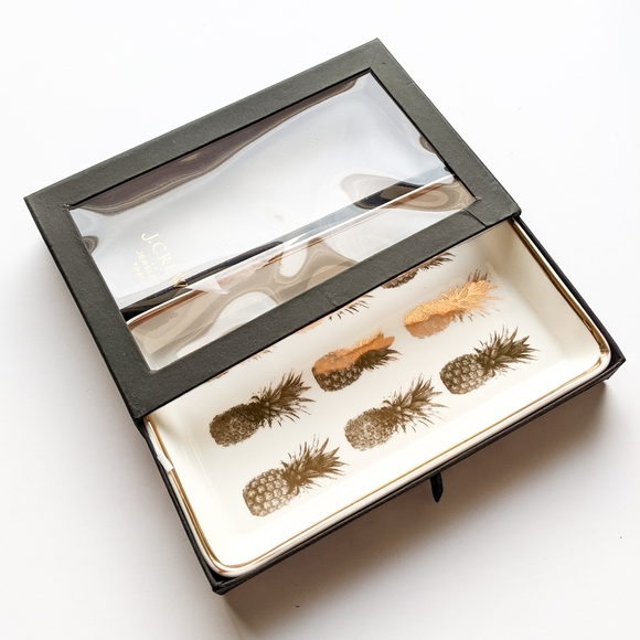 J Crew Gold Pineapple Tray - Picture 5 of 11